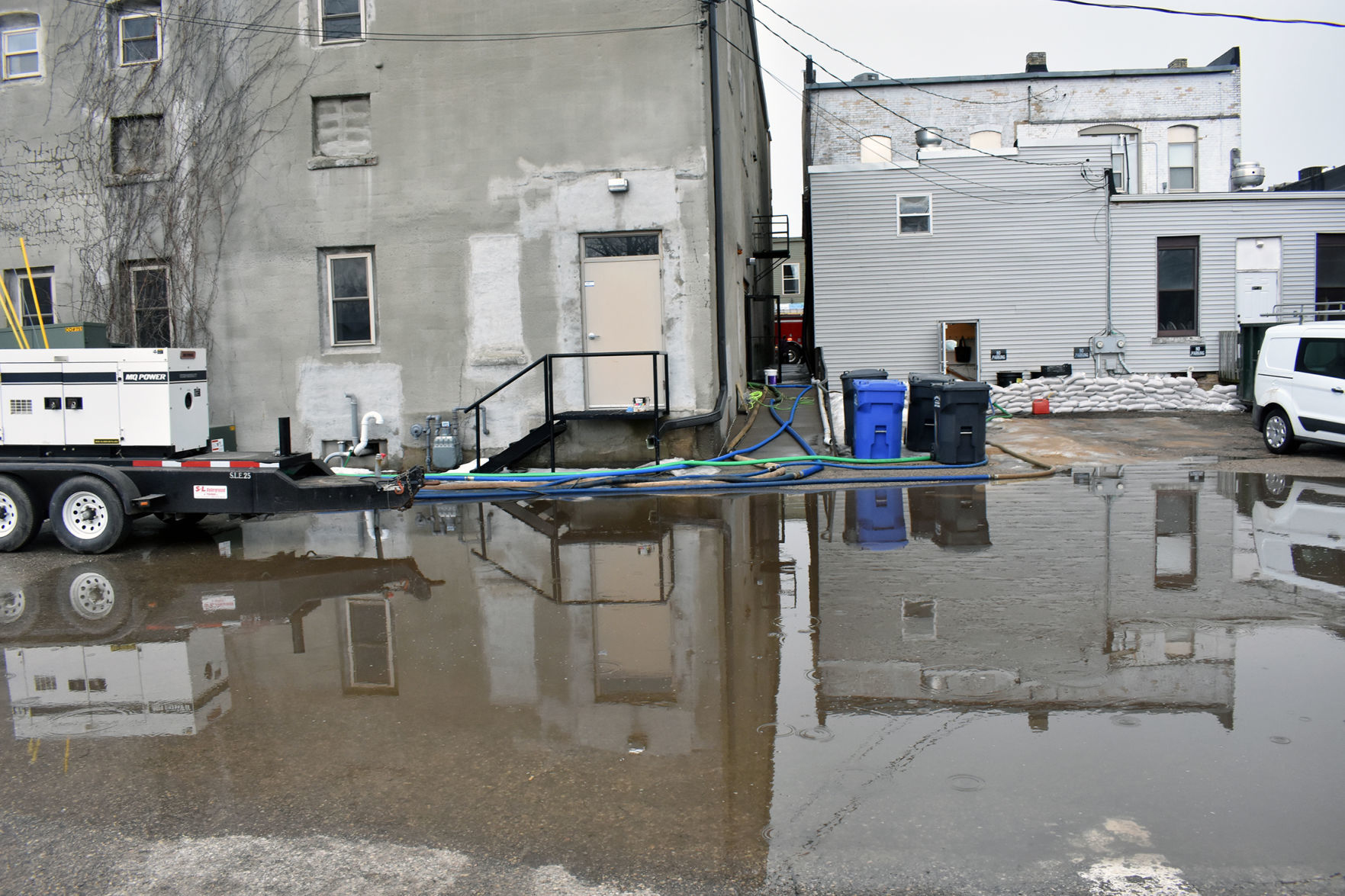 Lodi flooding Main Street
